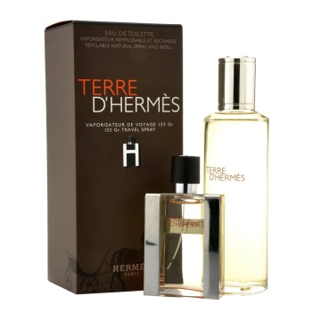 Hermes Set cadou Terre D' – Apă de toaletă 125 ml + 30 ml, bărbați