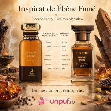 Maison Alhambra Incense Ebony – Parfum EDP 100 ml, unisex - Img 8