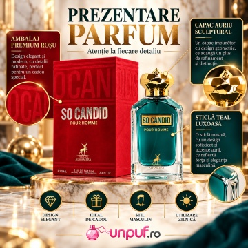 Maison Alhambra So Candid Pour Homme – Parfum 100 ml, bărbați - Img 3