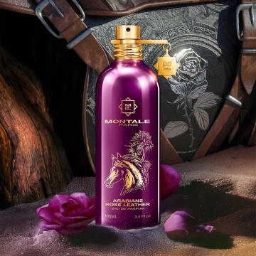 Montale Arabians Rose Leather – Apă de parfum 100 ml, unisex - Img 2