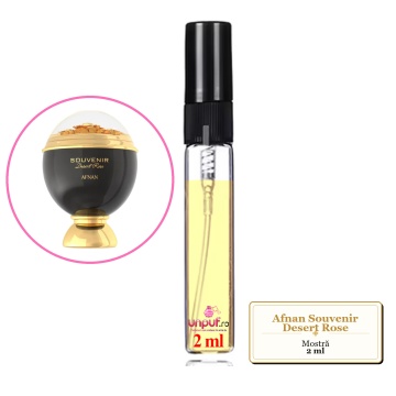 Mostra fiola din Parfumul Afnan Souvenir Desert Rose, decant sticla cu pulverizator - Img 2
