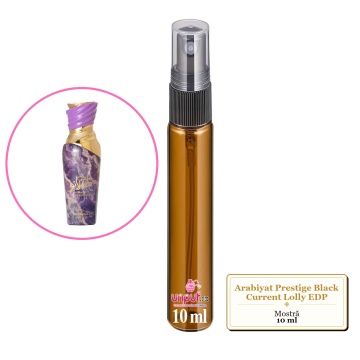 Mostra Fiola Din Parfumul Arabiyat Prestige Black Current Lolly Eau De Parfum, Decant Sticla Cu Pulverizator - Img 4
