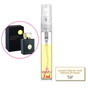 Mostra fiola din Parfumul Armaf Club De Nuit Intense Woman, decant sticla cu pulverizator - Img 3