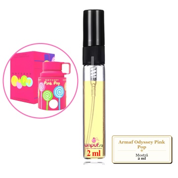 Mostra fiola din Parfumul Armaf Odyssey Pink Pop, decant sticla cu pulverizator - Img 1