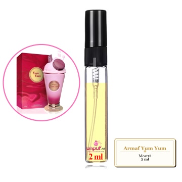 Mostra fiola din Parfumul Armaf Yum Yum, decant sticla cu pulverizator - Img 2
