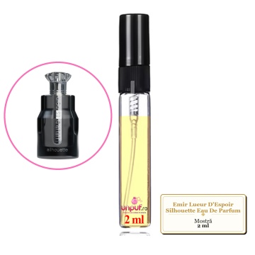 Mostra fiola din Parfumul Emir Lueur D'Espoir Silhouette Eau De Parfum, decant sticla cu pulverizator