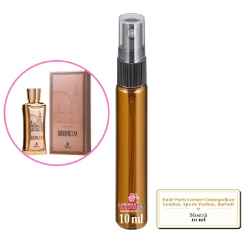 Mostra fiola din Parfumul Emir Paris Corner Cosmopolitan London, Apa de Parfum, Barbati, decant sticla cu pulverizator