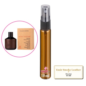 Mostra fiola din Parfumul Emir Smoky Leather, decant sticla cu pulverizator - Img 3