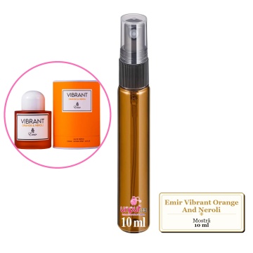 Mostra fiola din Parfumul Emir Vibrant Orange And Neroli, decant sticla cu pulverizator - Img 2