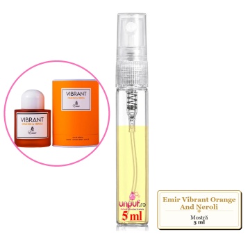 Mostra fiola din Parfumul Emir Vibrant Orange And Neroli, decant sticla cu pulverizator - Img 4