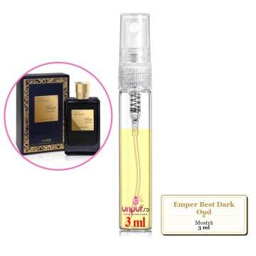 Mostra fiola din Parfumul Emper Best Dark Oud, decant sticla cu pulverizator - Img 2