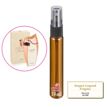 Mostra fiola din Parfumul Emper Legend Femme, decant sticla cu pulverizator - Img 3
