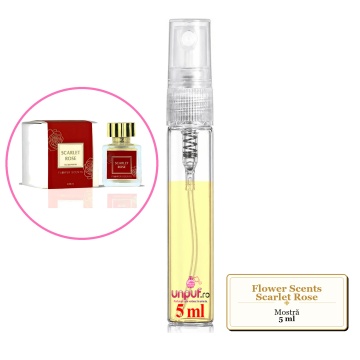 Mostra fiola din Parfumul Flower Scents Scarlet Rose, decant sticla cu pulverizator - Img 4