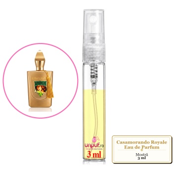 Mostra fiola din Parfumul Fragrance World Casamorando Royale Eau de Parfum, decant sticla cu pulverizator - Img 2