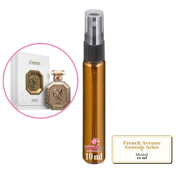 Mostra fiola din Parfumul French Avenue Genesis Aries, decant sticla cu pulverizator