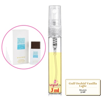 Mostra fiola din Parfumul Gulf Orchid Vanilla Latte, decant sticla cu pulverizator - Img 3