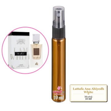 Mostra fiola din Parfumul Lattafa Ana Abiyedh White, decant sticla cu pulverizator - Img 3