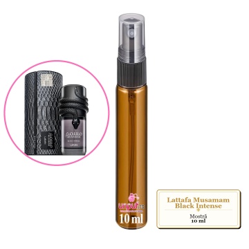 Mostra fiola din Parfumul Lattafa Musamam Black Intense, decant sticla cu pulverizator - Img 3