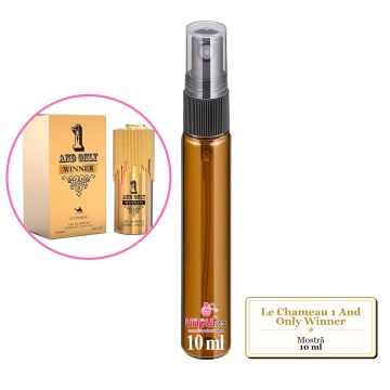 Mostra fiola din Parfumul Le Chameau 1 And Only Winner, decant sticla cu pulverizator