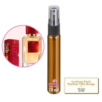 Mostra fiola din Parfumul Lorinna Paris Tilia Rouge, decant sticla cu pulverizator - Img 4