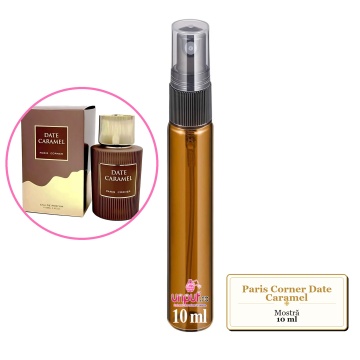 Mostra fiola din Parfumul Paris Corner Date Caramel, decant sticla cu pulverizator - Img 3