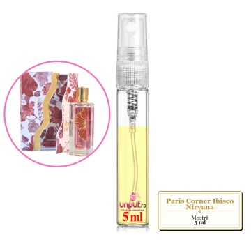Mostra fiola din Parfumul Paris Corner Ibisco Nirvana, decant sticla cu pulverizator - Img 4