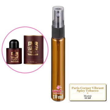 Mostra fiola din Parfumul Paris Corner Vibrant Spicy Tobacco, decant sticla cu pulverizator - Img 3
