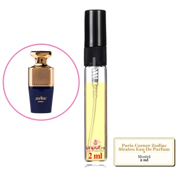 Mostra fiola din Parfumul Paris Corner Zodiac Stratos Eau De Parfum, decant sticla cu pulverizator
