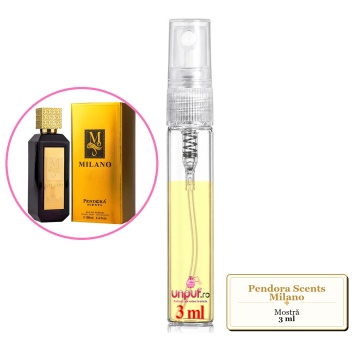 Mostra fiola din Parfumul Pendora Scents Milano, decant sticla cu pulverizator - Img 3