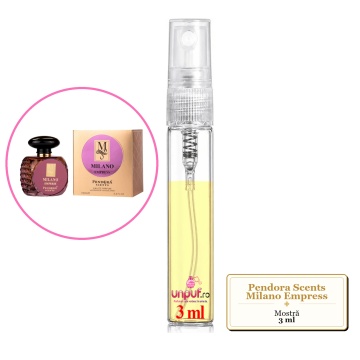Mostra fiola din Parfumul Pendora Scents Milano Empress, decant sticla cu pulverizator - Img 3