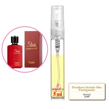 Mostra fiola din Parfumul Pendora Scents She Passionate, decant sticla cu pulverizator - Img 4