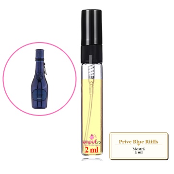 Mostra fiola din Parfumul Prive Blue Riiffs, Barbati, decant sticla cu pulverizator