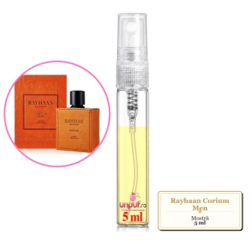 Mostra fiola din Parfumul Rayhaan Corium Men, decant sticla cu pulverizator - Img 4