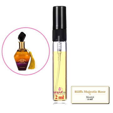 Mostra fiola din Parfumul Riiffs Majestic Rose, decant sticla cu pulverizator - Img 2