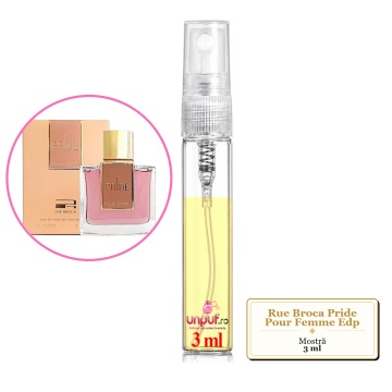 Mostra fiola din Parfumul Rue Broca Pride Pour Femme Edp, decant sticla cu pulverizator - Img 3