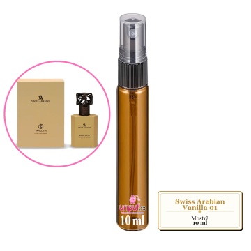 Mostra fiola din Parfumul Swiss Arabian Vanilla 01, decant sticla cu pulverizator - Img 3