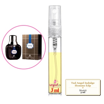 Mostra fiola din Parfumul Tad Angel Indulge Homme Edp, decant sticla cu pulverizator - Img 3