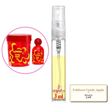 Mostra fiola din Parfumul Tubbees Candy Apple, decant sticla cu pulverizator - Img 3