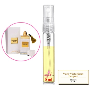 Mostra fiola din Parfumul Vurv Victorieux Femme, decant sticla cu pulverizator - Img 4