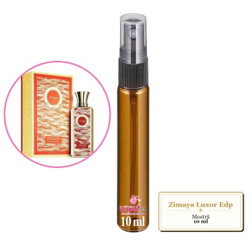 Mostra fiola din Parfumul Zimaya Luxor Edp, decant sticla cu pulverizator - Img 3