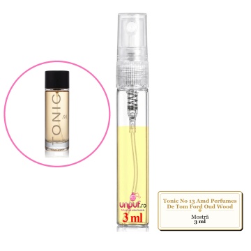 Mostra fiola din Tonic No 13 Amd Perfumes De Tom Ford Oud Wood, decant sticla cu pulverizator - Img 2