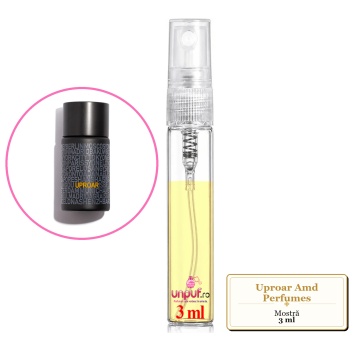 Mostra fiola din Uproar Amd Perfumes, decant sticla cu pulverizator - Img 2