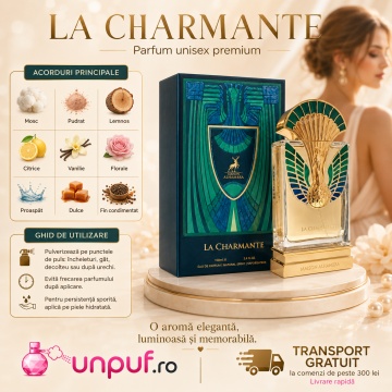 Parfum Alhambra La Charmante 100 ml, parfum arăbesc, edp, Unisex, Damă, Bărbat - Img 9