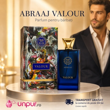 Parfum Arăbesc Abraaj Valour Fragrance World 100 ml, Apă de Parfum Bărbat, Aromă Lemnos Condimentată Masculină cu Grapefruit, Bergamotă, Piper, Cedru, Geranium, Lavandă, Paciuli, Ambră, Mosc și Vetiver - Img 10