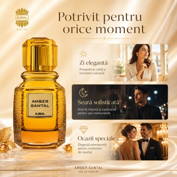 Parfum Arăbesc Ajmal Amber Santal 100 ml, Damă, edp - Img 6