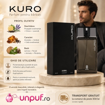 Parfum Arăbesc Ajmal Kuro 90 ml, Damă, edp - Img 9