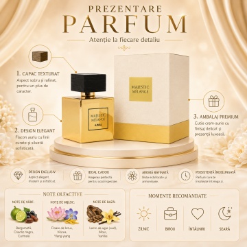 Parfum Arăbesc Ajmal Majestic Melange 100 ml, Damă, edp - Img 6