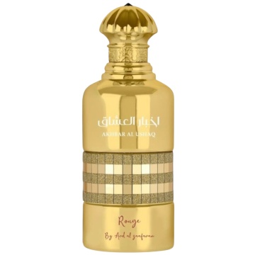 Parfum Arăbesc Akhbar Al Ushaq Rouge Ard Al Zaafaran 100 ml, Apă de Parfum Unisex, Damă și Bărbat, Aromă Oriental Condimentată, Inspirat Baccarat Rouge 540 - Img 12