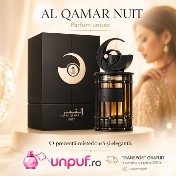 Parfum Arăbesc Al Qamar Nuit French Avenue 100 ml, Apă de Parfum Unisex, Damă și Bărbat, Inspirat The Moon, Aromă Aromatic Orientală cu Citrice, Condimente, Note Proaspete, Flori Albe, Lavandă, Note Calde, Lemn de Cedru, Ambră și Mosc - Img 10