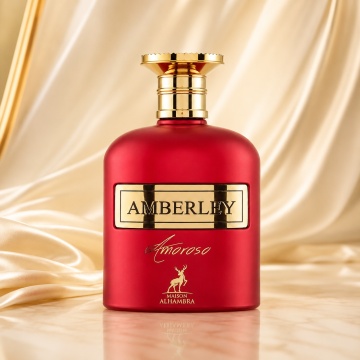 Parfum Arăbesc Alhambra Amberley Amoroso Maison Alhambra 100 ml, Apă de Parfum Damă, Aromă Oriental Modernă, Inspirat Musc Noble Guerlain - Img 2